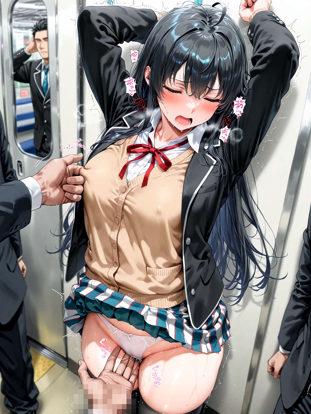 雪〇下雪乃 痴漢えっち 合計162枚