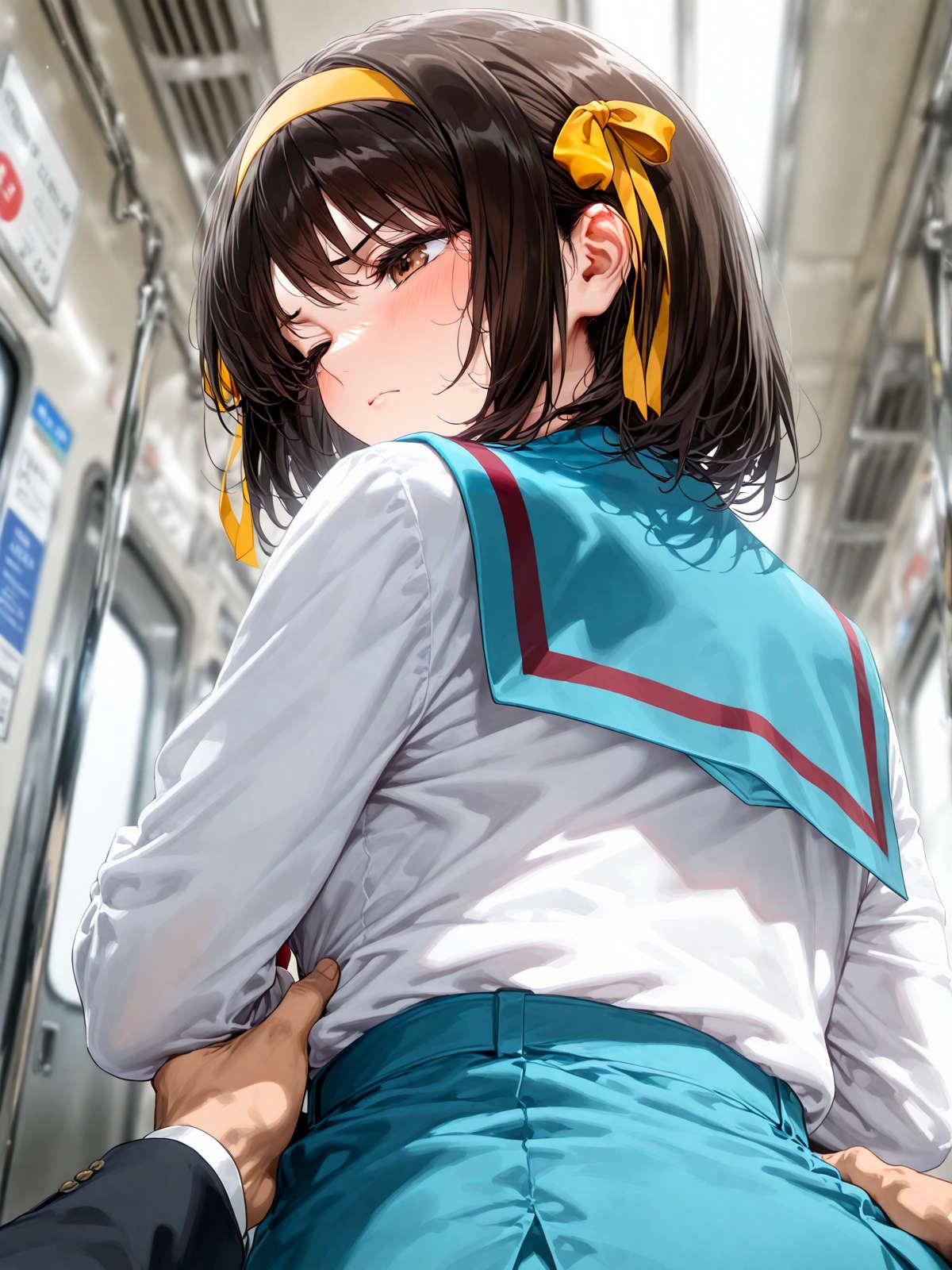 涼〇ハルヒ 痴漢えっち2 合計160枚