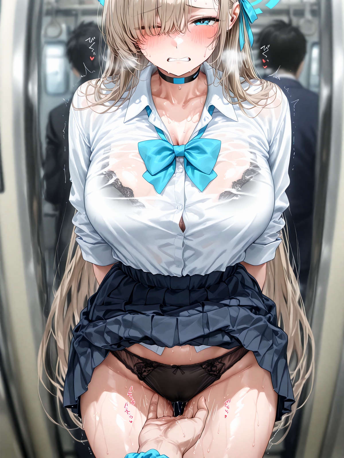 一〇瀬アスナ制服 痴漢えっち2 合計160枚