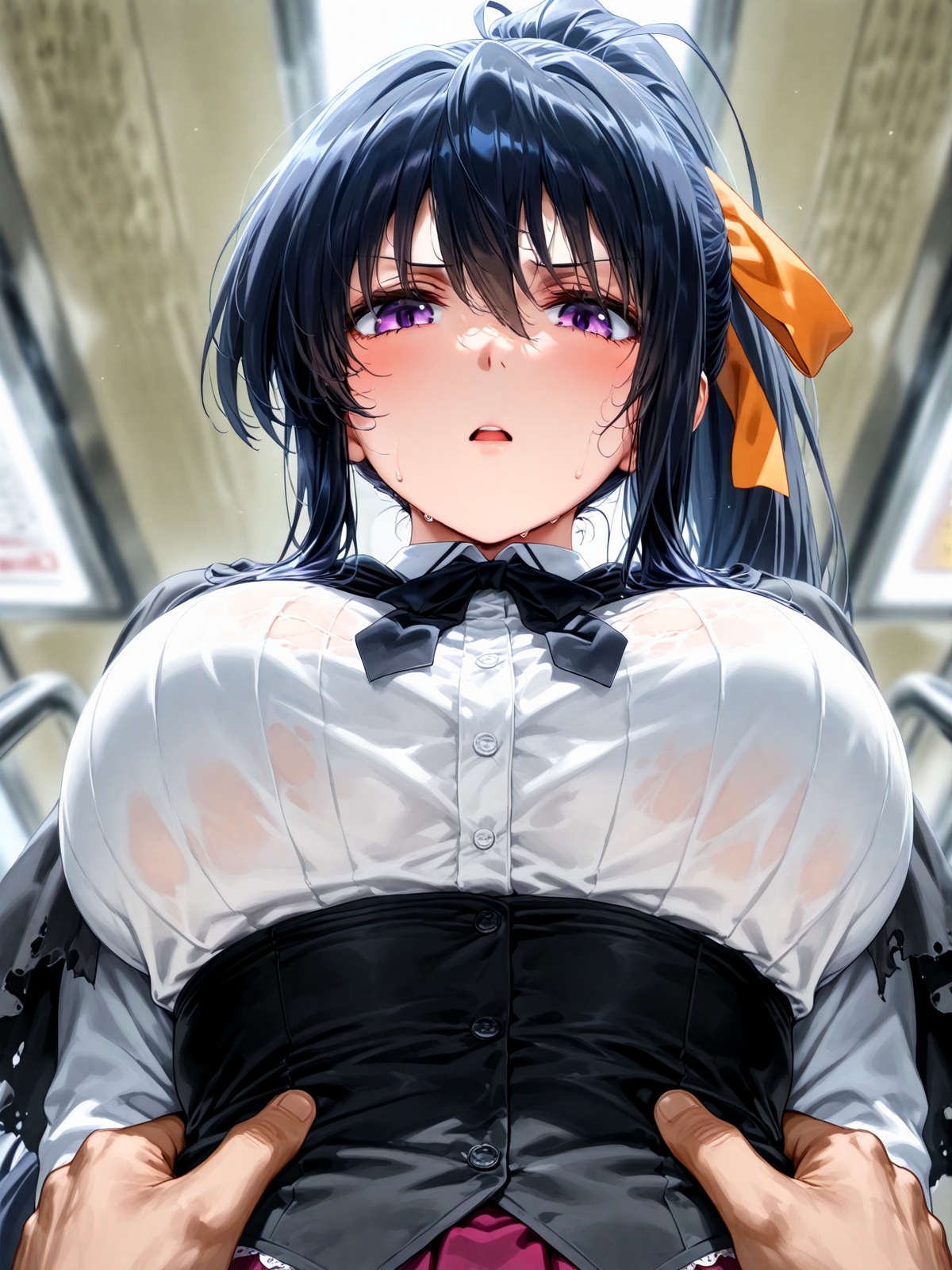 姫〇朱乃 痴漢えっち2 合計161枚