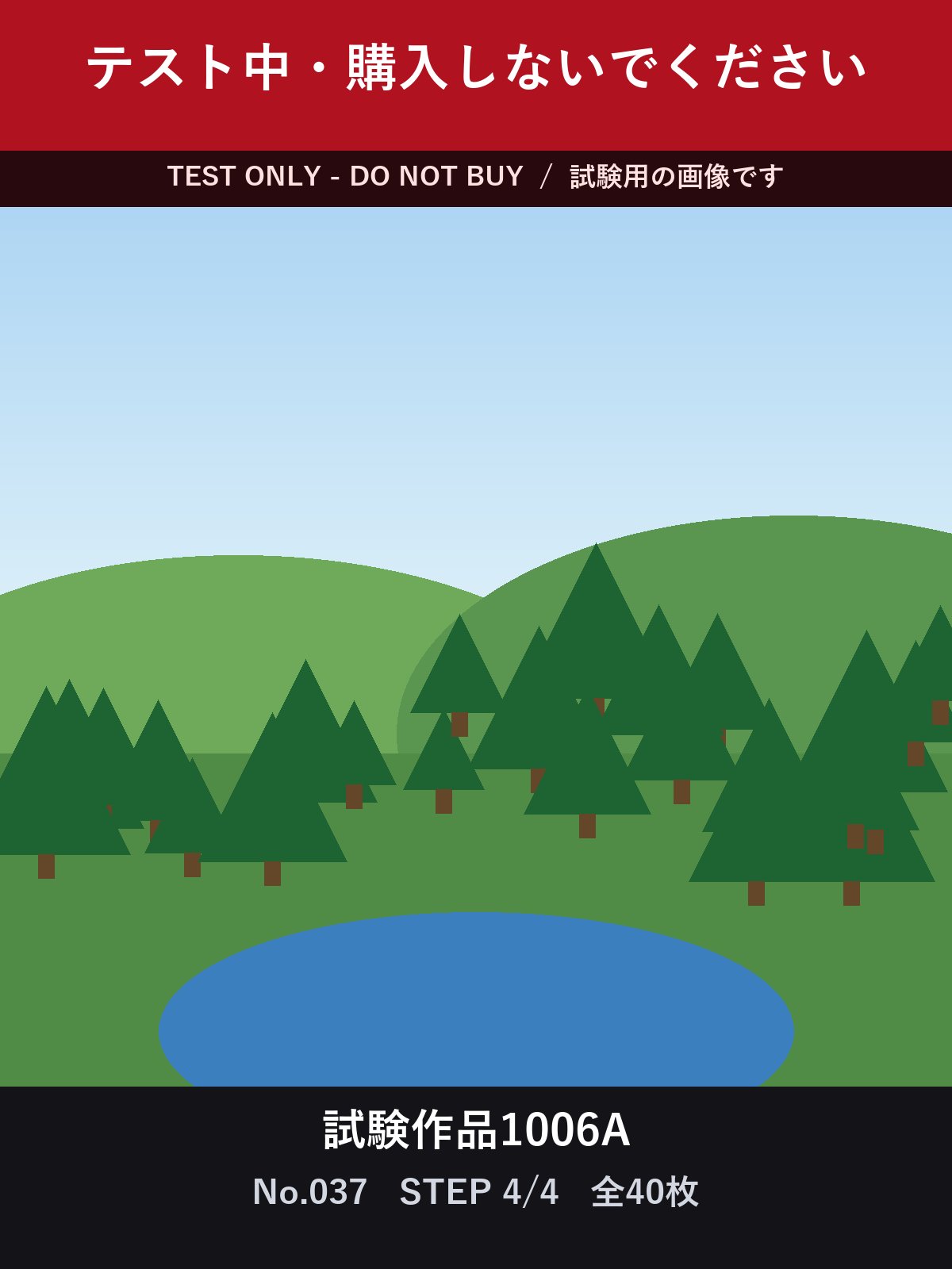 試験作品1006A テスト中・購入しないでください 合計40枚 サンプル 8