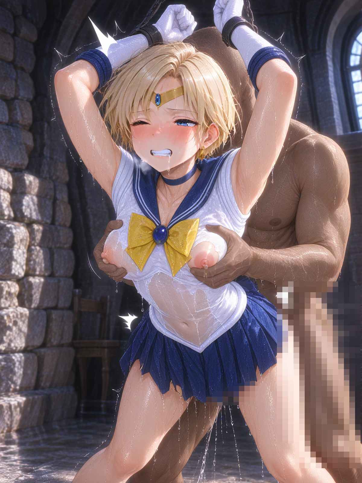 【新絵柄】セーラーウラヌス 媚薬電マえっち 合計175枚 サンプル 14