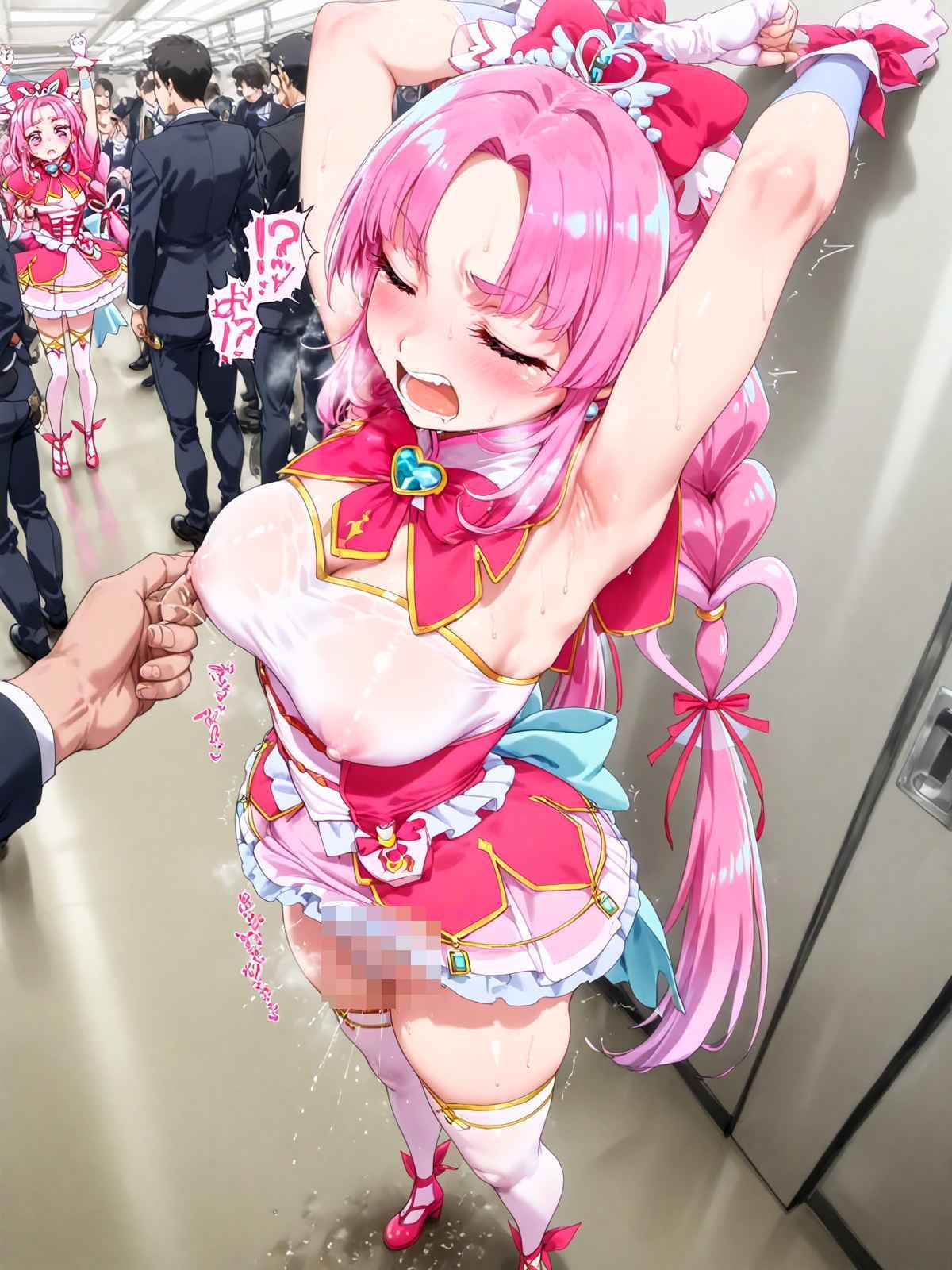 キュアミスティック 痴漢えっち 合計160枚 サンプル 6