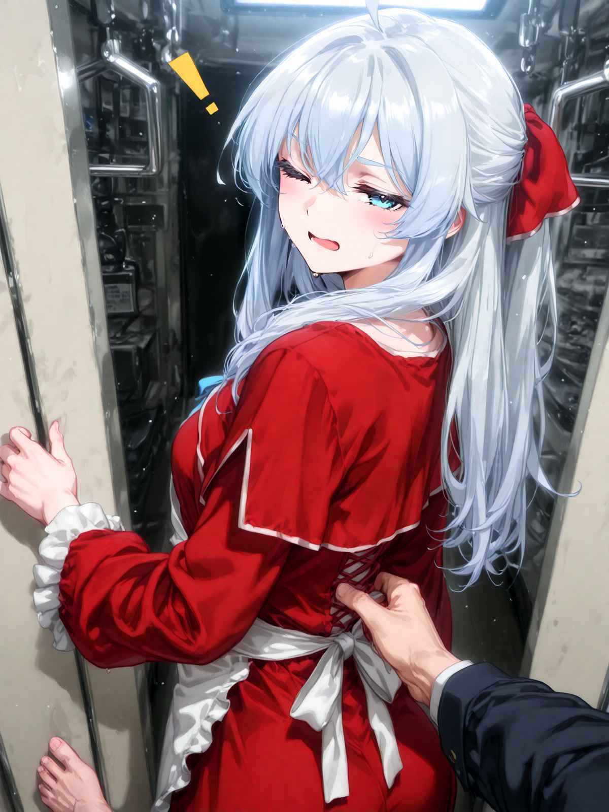 イレイナ赤ドレス 痴漢えっち2 合計167枚 サンプル 1