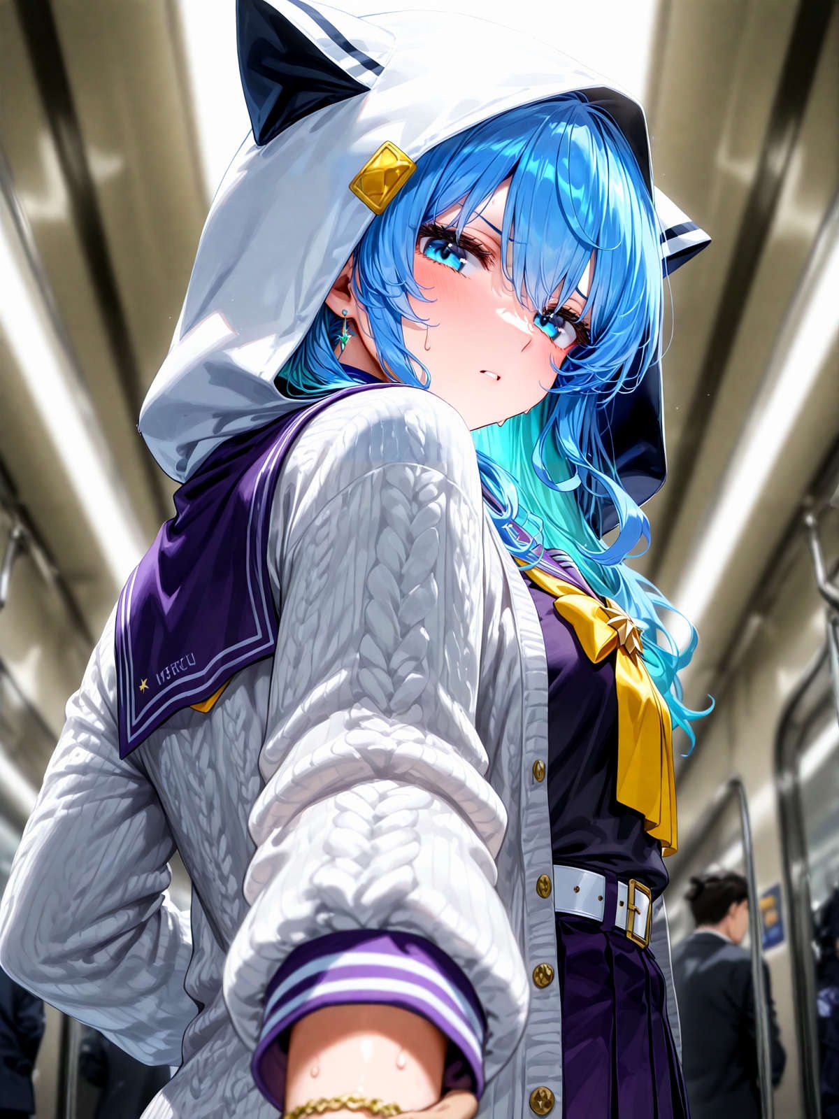 星〇すいせい制服 痴漢えっち2 合計152枚